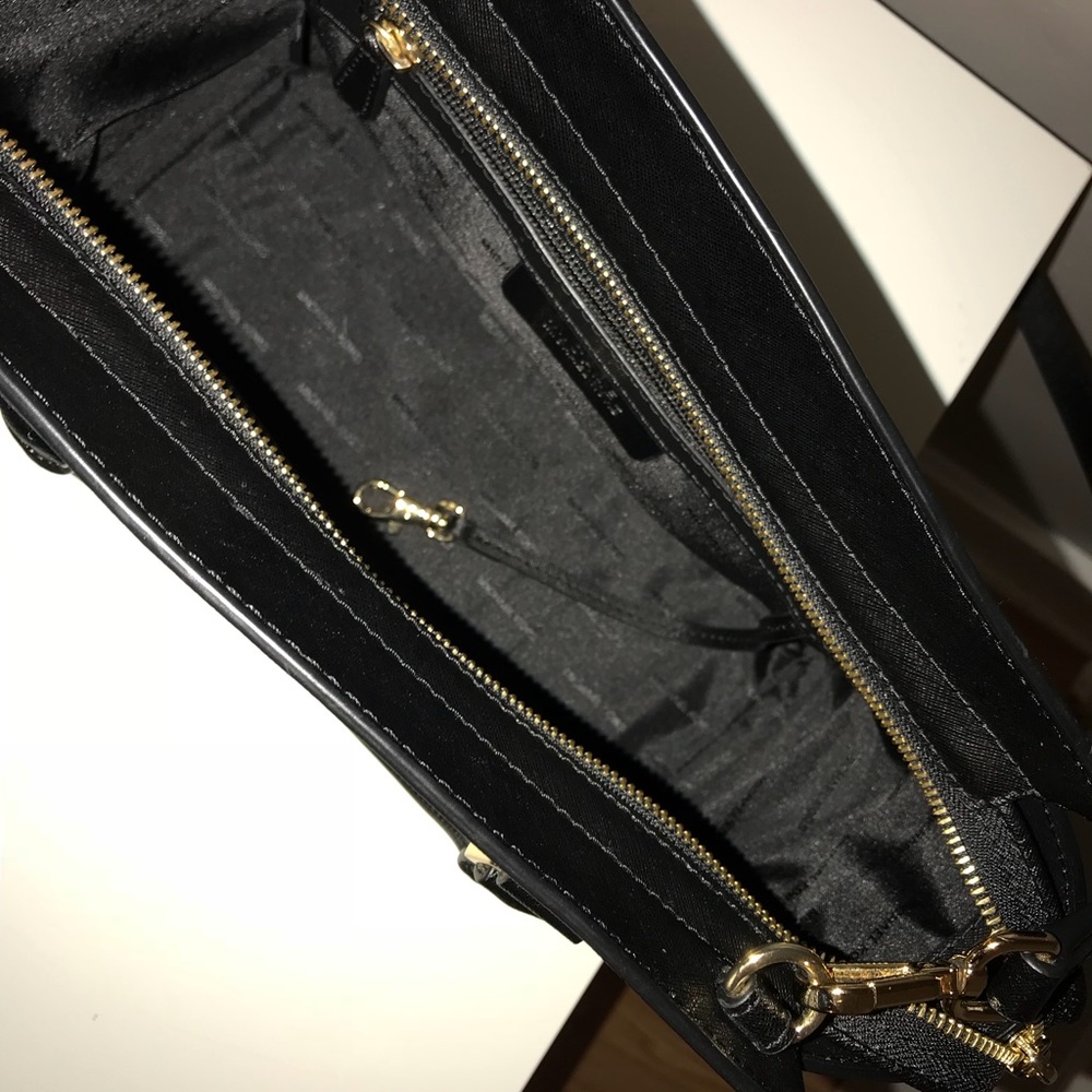 Selma Saffiano Leather Satchel - Picture 3 of 8